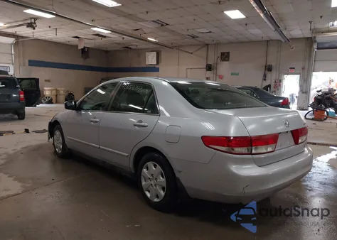 2004 Honda Accord 2.4 Lx из США, поврежденный, VIN 1HGCM56494A153003